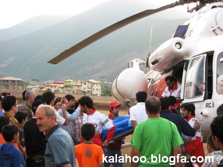 کوه‏نوردان مشهدی  به بیمارستان کلاردشت منتقل شدند